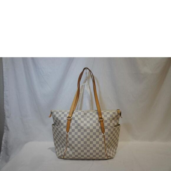 Louis Vuitton Totally MM Damier Azur Handbag - Picture 2 of 8
